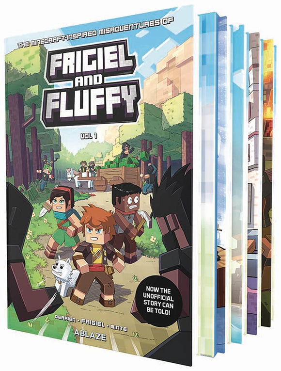 MINECRAFT MISADV OF FRIGIEL AND FLUFFY VOL 1-5 BOX SET