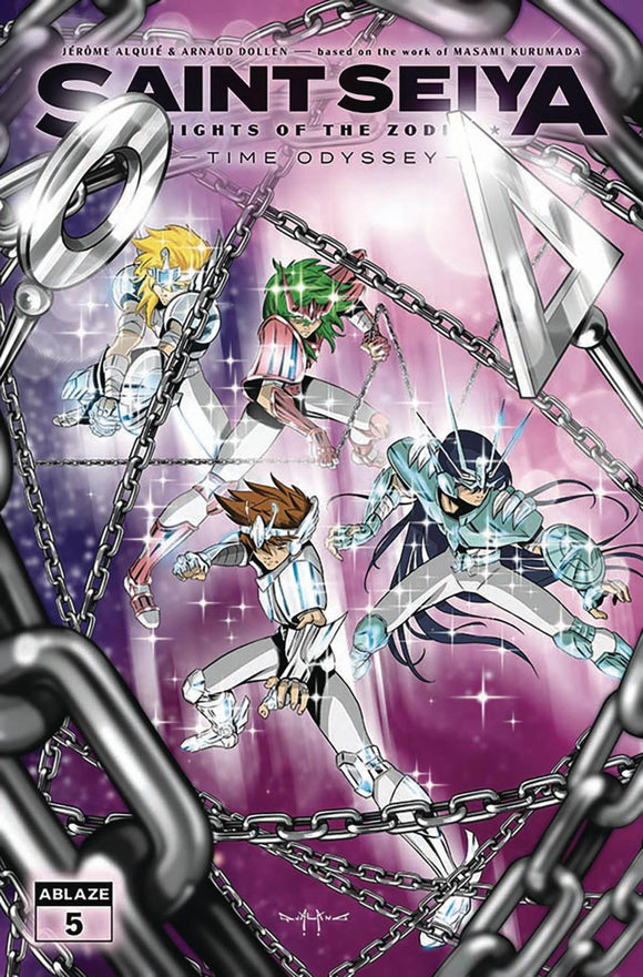 SAINT SEIYA KNIGHTS OF ZODIAC TIME ODYSSEY #5 CVR A PASQUALE