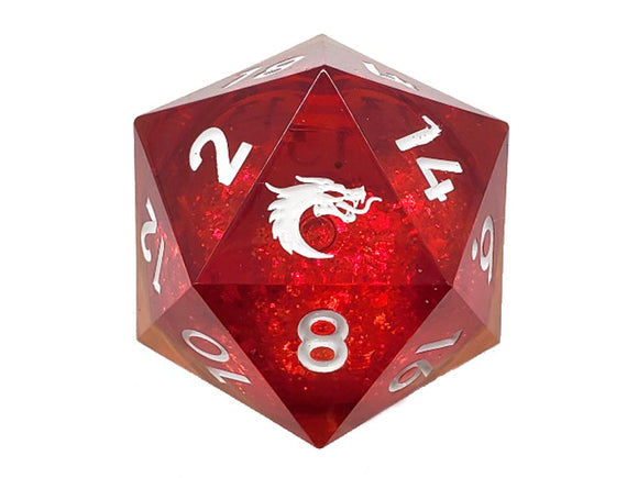 Old School Sharp Edged 35mm D20: Liquid Infused - Sunrise Fury