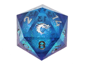 Old School Sharp Edged 35mm D20: Liquid Infused - Twilight Fury