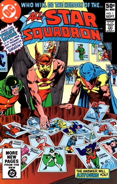 All-Star Squadron 1981 #1 Direct ed. - back issue - $9.00