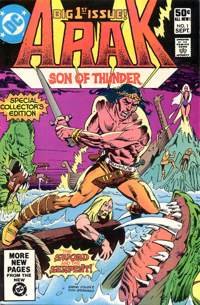 Arak / Son of Thunder 1981 #1 Direct ed. - back issue - $4.00
