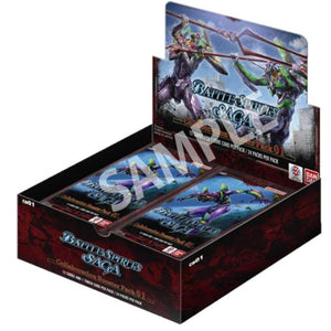 BATTLE SPIRITS SAGA TCG EVANGELION COLLABORATION BOOSTER BOX 24 PACKS CB01