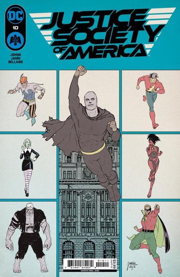 JUSTICE SOCIETY OF AMERICA #10 CVR A MIKEL JANIN (OF 12)