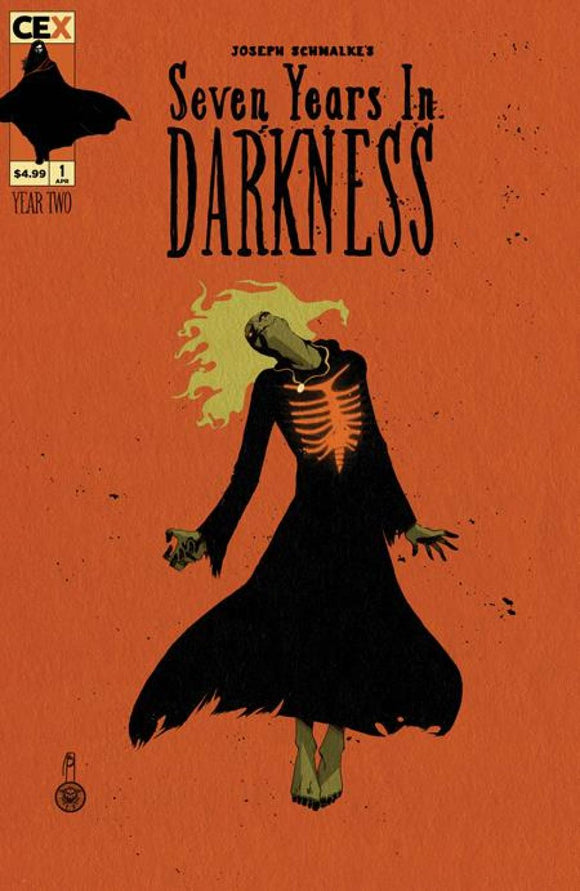 SEVEN YEARS IN DARKNESS YEAR TWO #1 CVR A JOSEPH SCHMALKE CARD STOCK (OF 4)