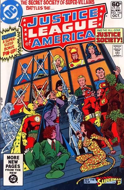 Justice League of America 1960 #195 Direct ed. - back issue - $5.00
