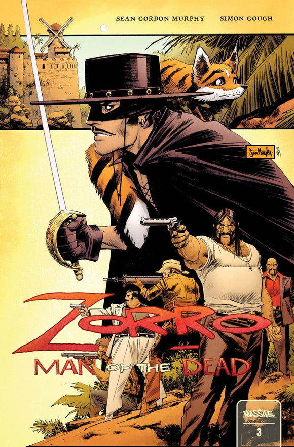 ZORRO MAN OF THE DEAD #3 CVR A MURPHY OF 4