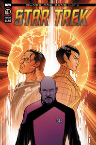 STAR TREK #18 COVER A TO CVR A