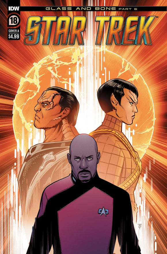 STAR TREK #18 COVER A TO CVR A