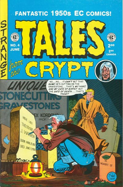 Tales from the Crypt 1992 #4 - back issue - $11.00