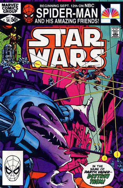 Star Wars 1977 #54 Direct ed. - back issue - $5.00