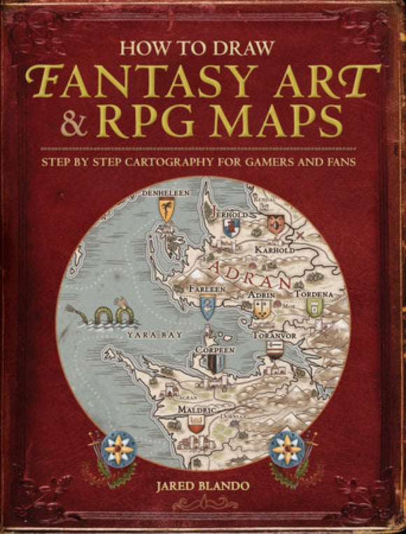 How to Draw Fantasy Art and RPG Maps NEW PRNT