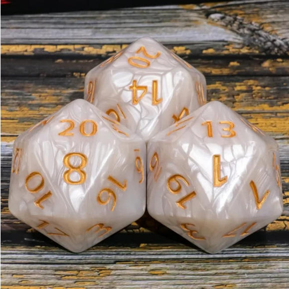 55MM TITAN D20 - WHITE PEARL