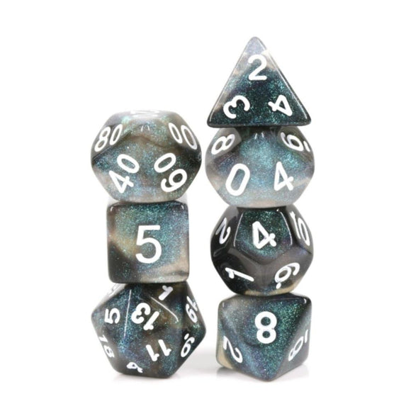 EVERCLEAR AURORA RPG DICE SET