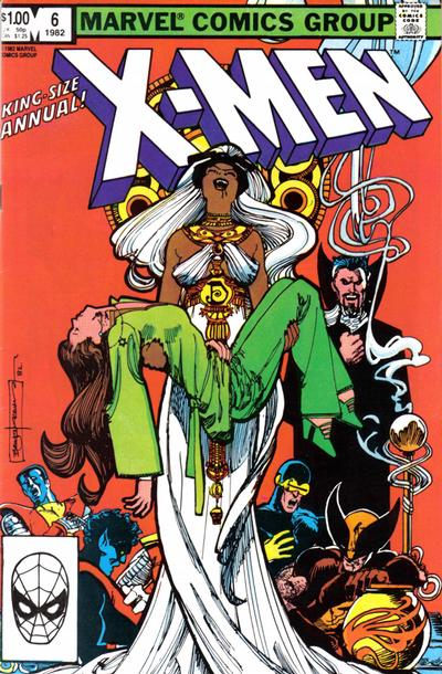 X-Men Annual 1970 #6 Direct ed. - back issue - $7.00
