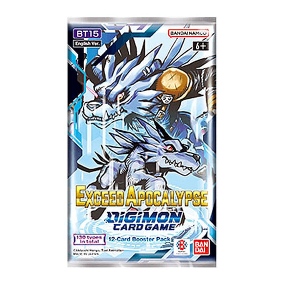 DIGIMON TCG EXCEED APOCALYPSE BOOSTER PACK BT15