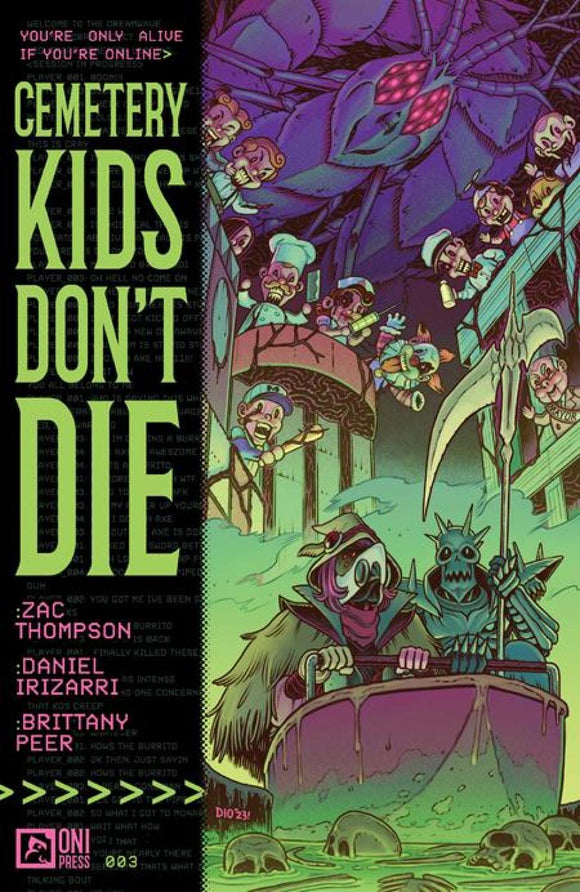 CEMETERY KIDS DONT DIE #3 CVR A DANIEL IRIZARRI (OF 4)