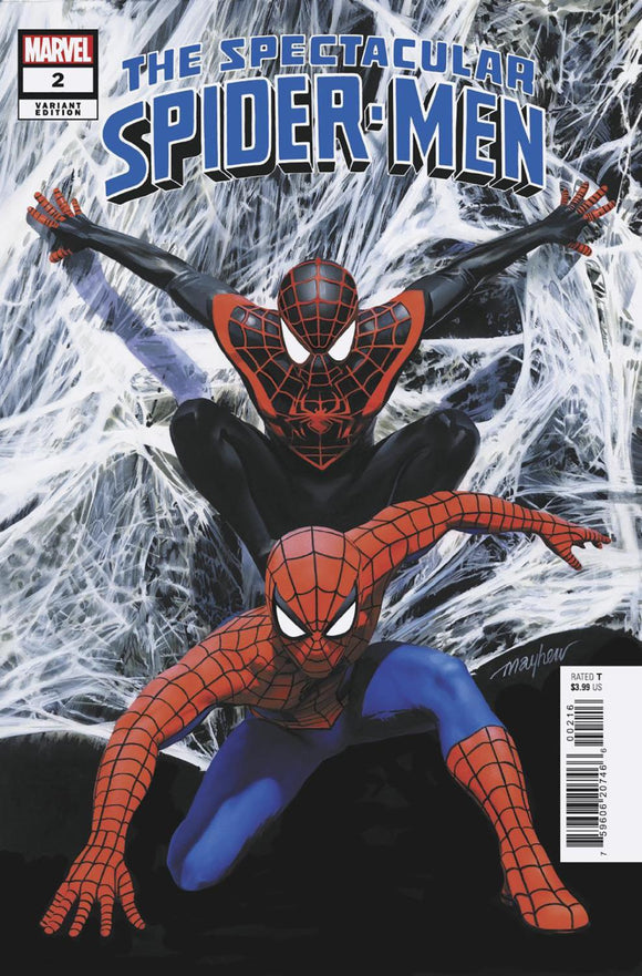 THE SPECTACULAR SPIDER-MEN #2 MIKE MAYHEW VAR 1:25 INCV