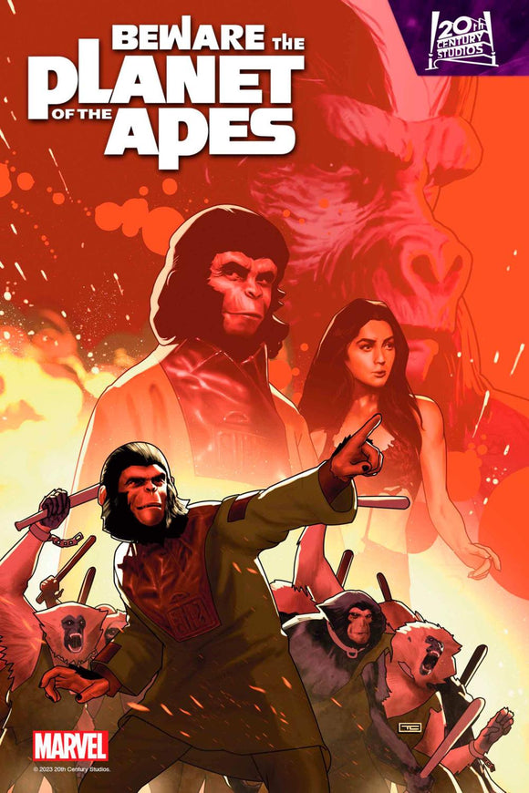 BEWARE THE PLANET OF THE APES #4 CVR A