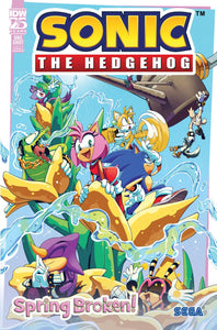 SONIC THE HEDGEHOG #SPRING BROKEN COVER A THOMAS CVR A