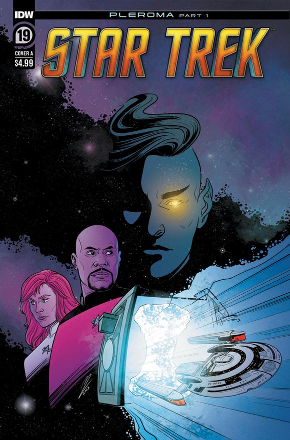 STAR TREK #19 COVER A LEVENS CVR A