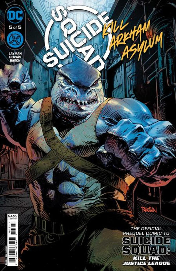 SUICIDE SQUAD KILL ARKHAM ASYLUM #5 CVR A DAN PANOSIAN (OF 5)