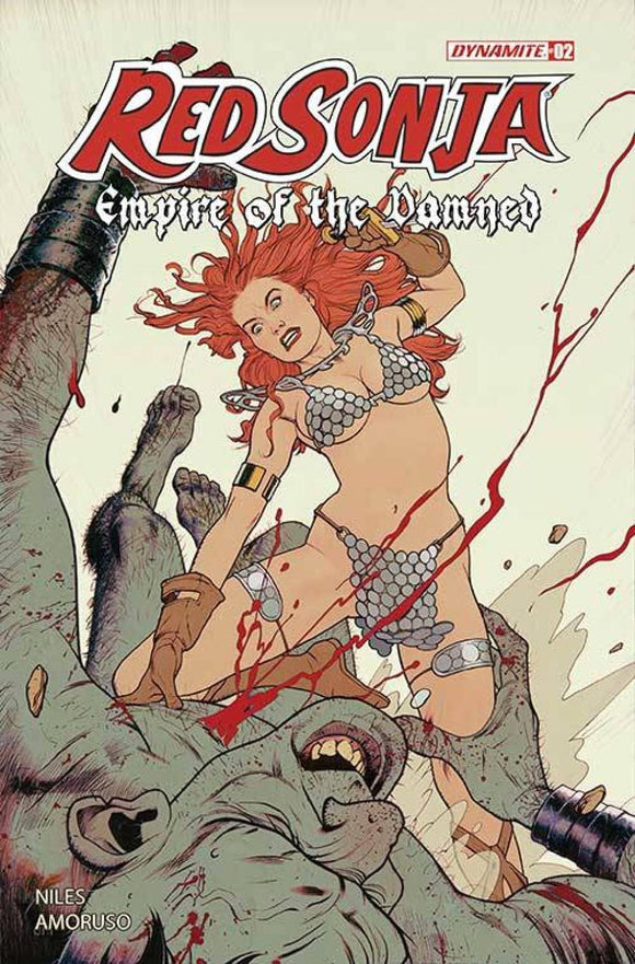 RED SONJA EMPIRE DAMNED #2 CVR E MIDDLETON FOIL