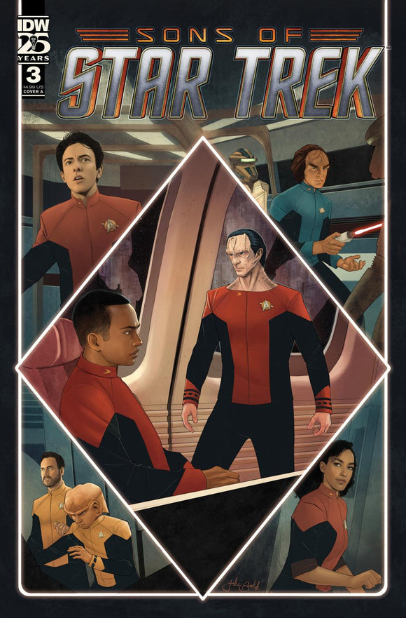 STAR TREK SONS OF STAR TREK #3 COVER A BARTOK CVR A