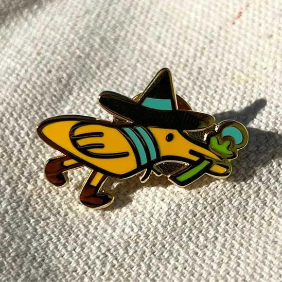 Witchy Duck Pin by Natalie Andrewson