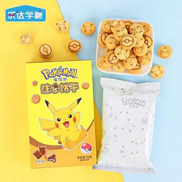 Leda Filled Cookie Chocolate Flavor Pokemon Edition 52g