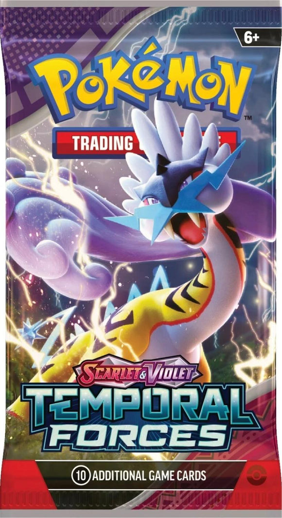 POKEMON TCG SCARLET AND VIOLET - TEMPORAL FORCES BOOSTER PACK