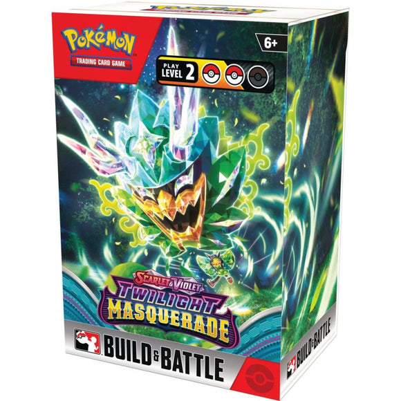 POKEMON TCG SCARLET AND VIOLET - TWILIGHT MASQUERADE BUILD AND BATTLE BOX