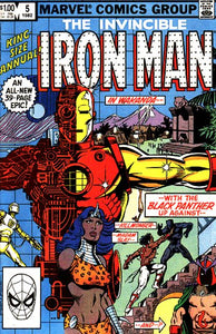 Iron Man Annual 1976 #5 Direct ed. - back issue - $12.00