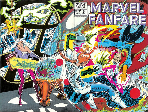 Marvel Fanfare 1982 #5 - back issue - $4.00