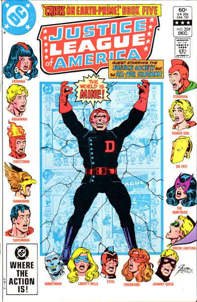 Justice League of America 1960 #209 Direct ed. - back issue - $5.00