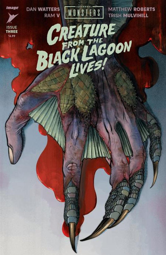 UNIVERSAL MONSTERS CREATURE FROM THE BLACK LAGOON LIVES #3 CVR A MATTHEW ROBERTS (OF 4)