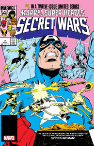 MARVEL SUPER HEROES SECRET WARS #7 FACSIMILE EDITION CVR A