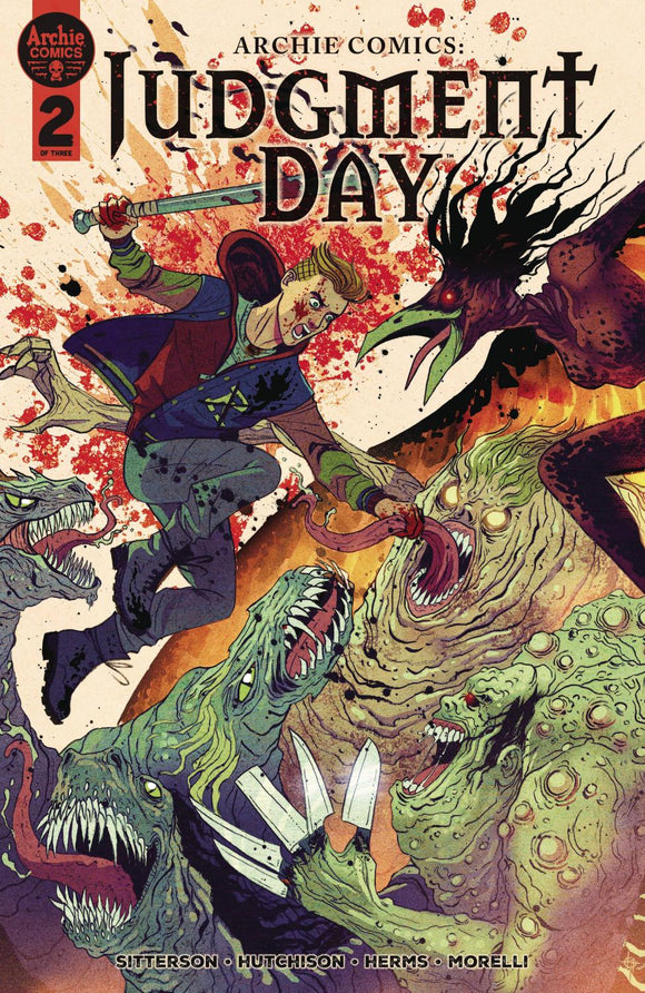 ARCHIE COMICS JUDGMENT DAY #2 CVR A MEGAN HUTCHISON OF 3