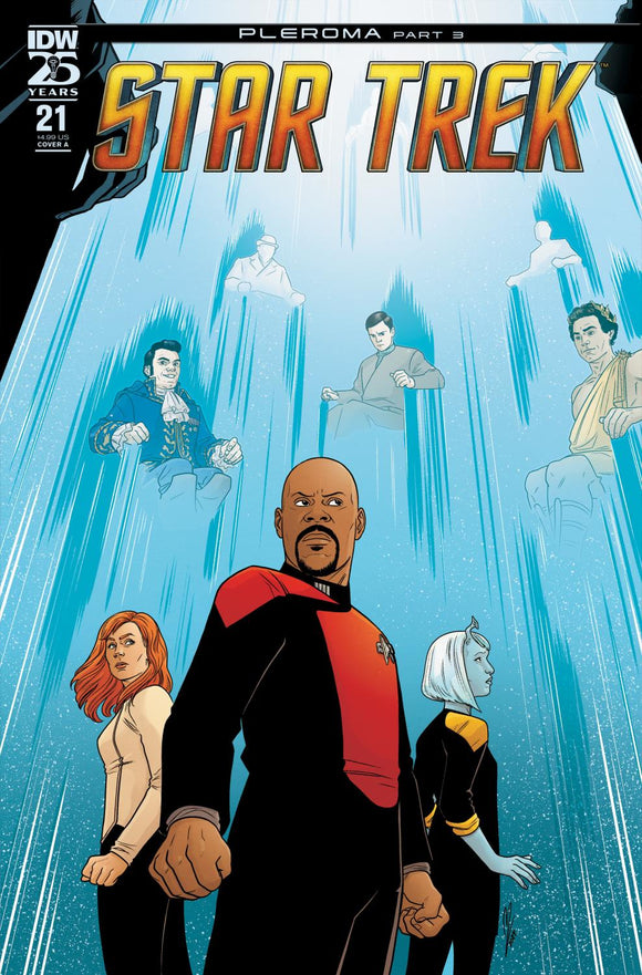 STAR TREK #21 COVER A LEVENS CVR A