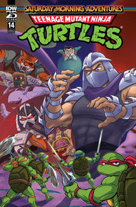 TEENAGE MUTANT NINJA TURTLES SATURDAY MORNING ADVENTURES #14 COVER A MYER CVR A