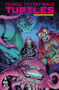 TEENAGE MUTANT NINJA TURTLES SOURCEBOOK #4 COVER A WACHTER CVR A