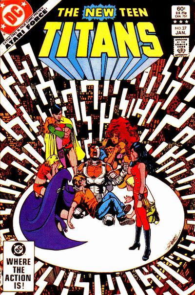 The New Teen Titans 1980 #27 Direct ed. - back issue - $4.00