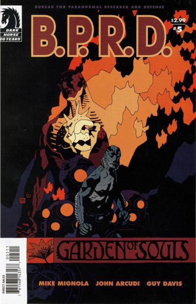 B.P.R.D.: Garden of Souls 2007 #5 - back issue - $3.00