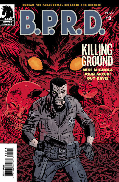 B.P.R.D.: Killing Ground 2007 #3 - back issue - $3.00
