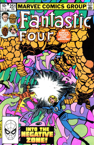 Fantastic Four 1961 #251 Direct ed. - back issue - $4.00
