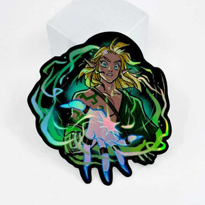 LOZ ELF BOY// STICKER by BABS TARR