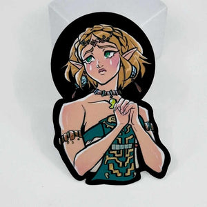 LOZ ELF PRINCESS// STICKER by BABS TARR