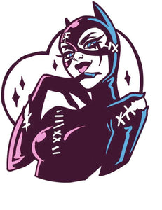 SIRENS CATWOMAN// STICKER by BABS TARR