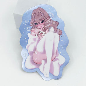 COZY GIRL SIP // STICKER by BABS TARR