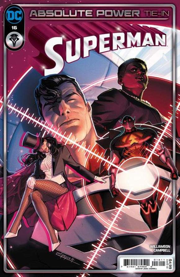 SUPERMAN #16 CVR A JAMAL CAMPBELL ABSOLUTE POWER